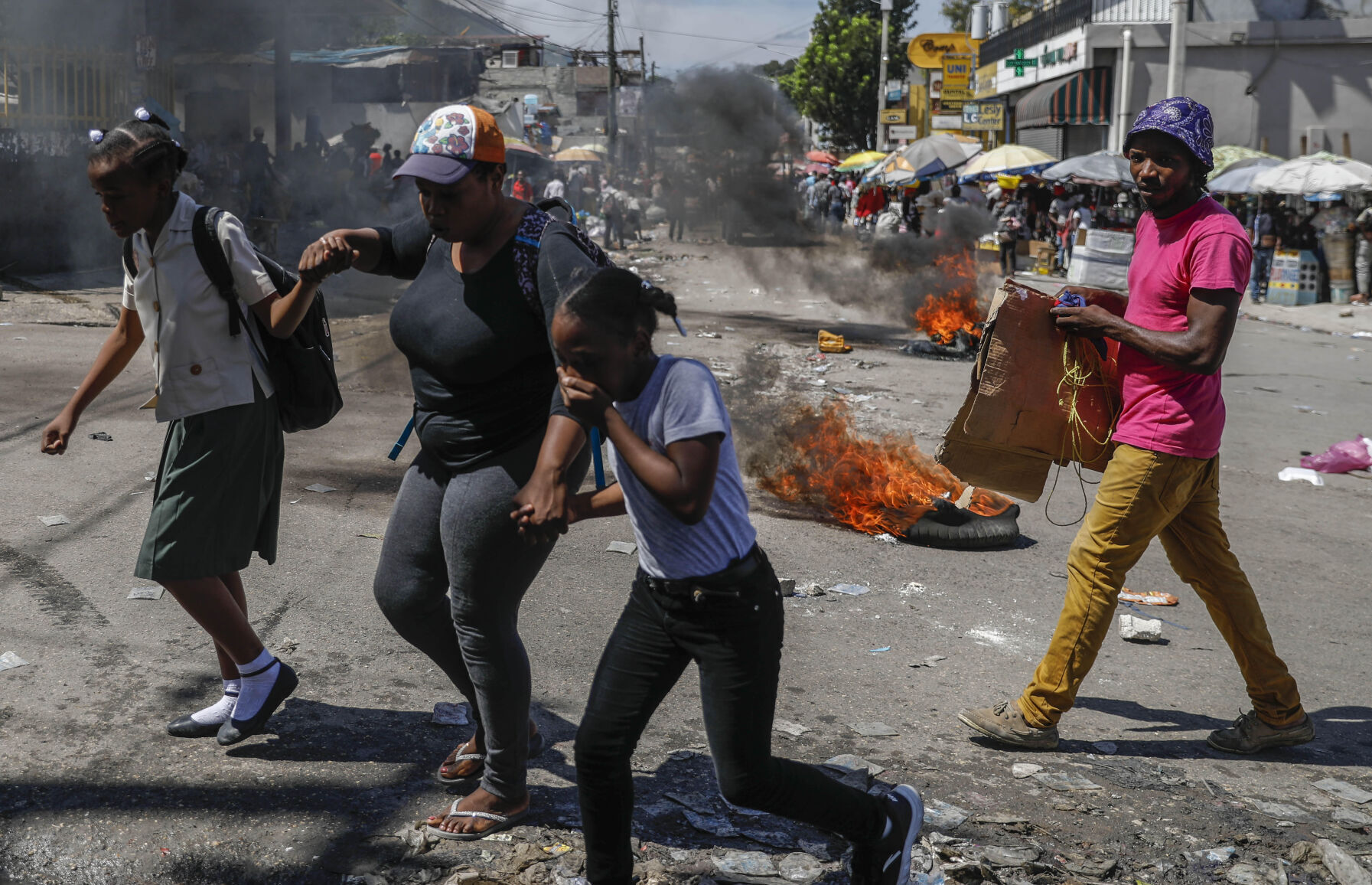 APTOPIX Haiti Protests